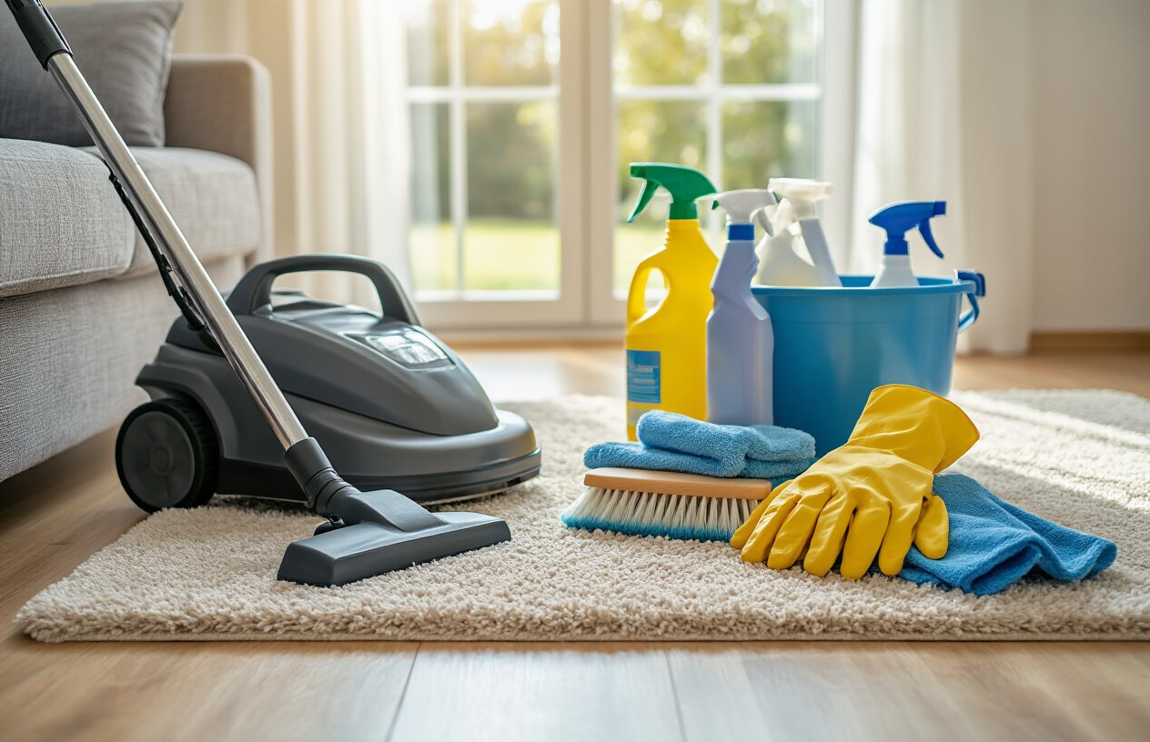 Essential Tools and Supplies for Carpet Cleaning