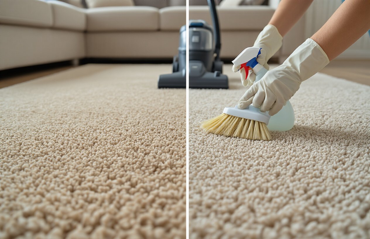 Step-by-Step Carpet Cleaning Process