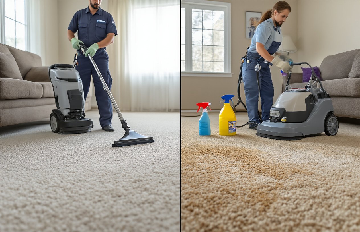 Professional vs. DIY Carpet Cleaning