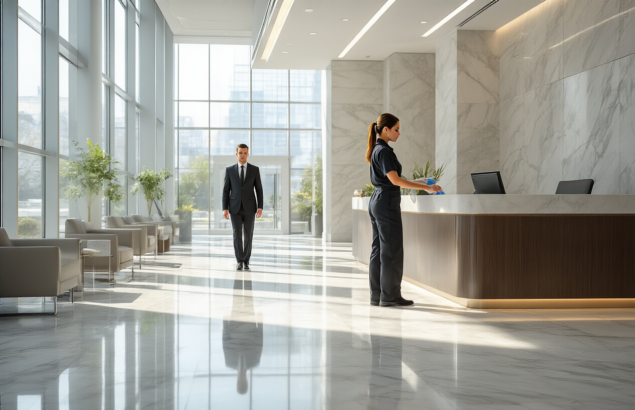 Commercial Cleaning Excellence Boosts Your Business Image
