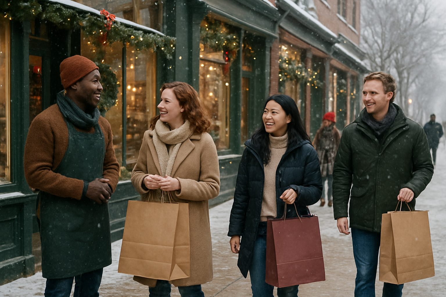 Merry Christmas and Happy New Year 8 Ways to Continue Supporting Local Business Success